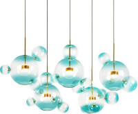 Подвесной светильник Bolle 2027-S5 Blue Loft It Подвесной светильник Bolle 2027-S5 Blue Loft It