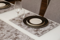 Набор для сервировки стола Mirage Mica дорожка 50х180см и две салфетки 33х45см