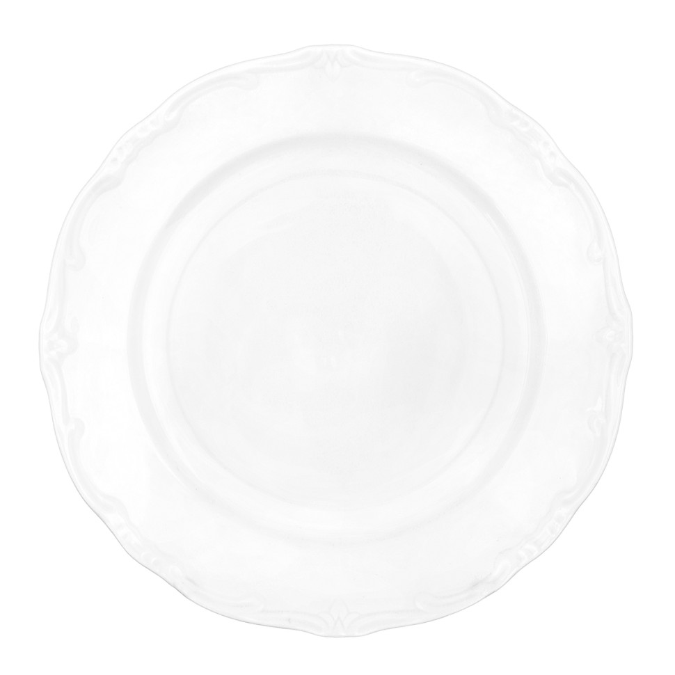 Набор тарелок 24см.6шт."Недекорированный"