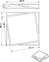 Потолочный светильник Multi-piazza A1930PL-1WH Arte Lamp