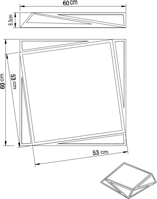 Потолочный светильник Multi-piazza A1930PL-1WH Arte Lamp