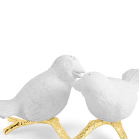 Набор для специй Michael Aram "Lovebirds", 2 предмета, 8 см, фарфор