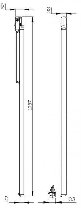 Трековый светильник Linear 707088 Deko-Light