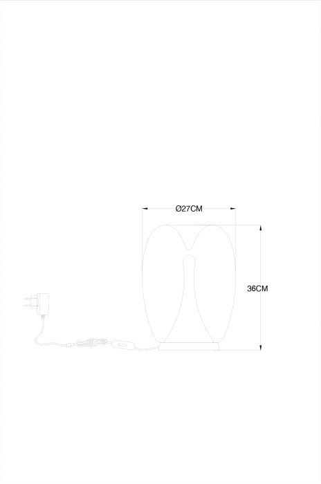 Интерьерная настольная лампа Campo 5875/09 TL-15 Divinare