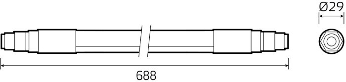 Промышленный потолочный светильник Compact 843424312 Gauss