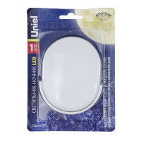 Ночник  DTL-316 Овал/White/Sensor Uniel