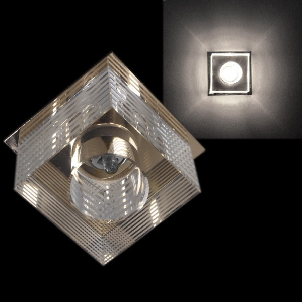 Точечный светильник  6043/F G9 GD Sneha