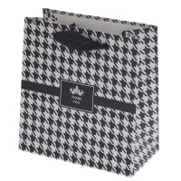 Пакет подарочный XS (бумага 230г/м2, блок микс 12шт), L14 W7 H15 см, 4в.