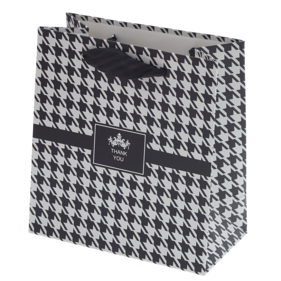 Пакет подарочный XS (бумага 230г/м2, блок микс 12шт), L14 W7 H15 см, 4в.