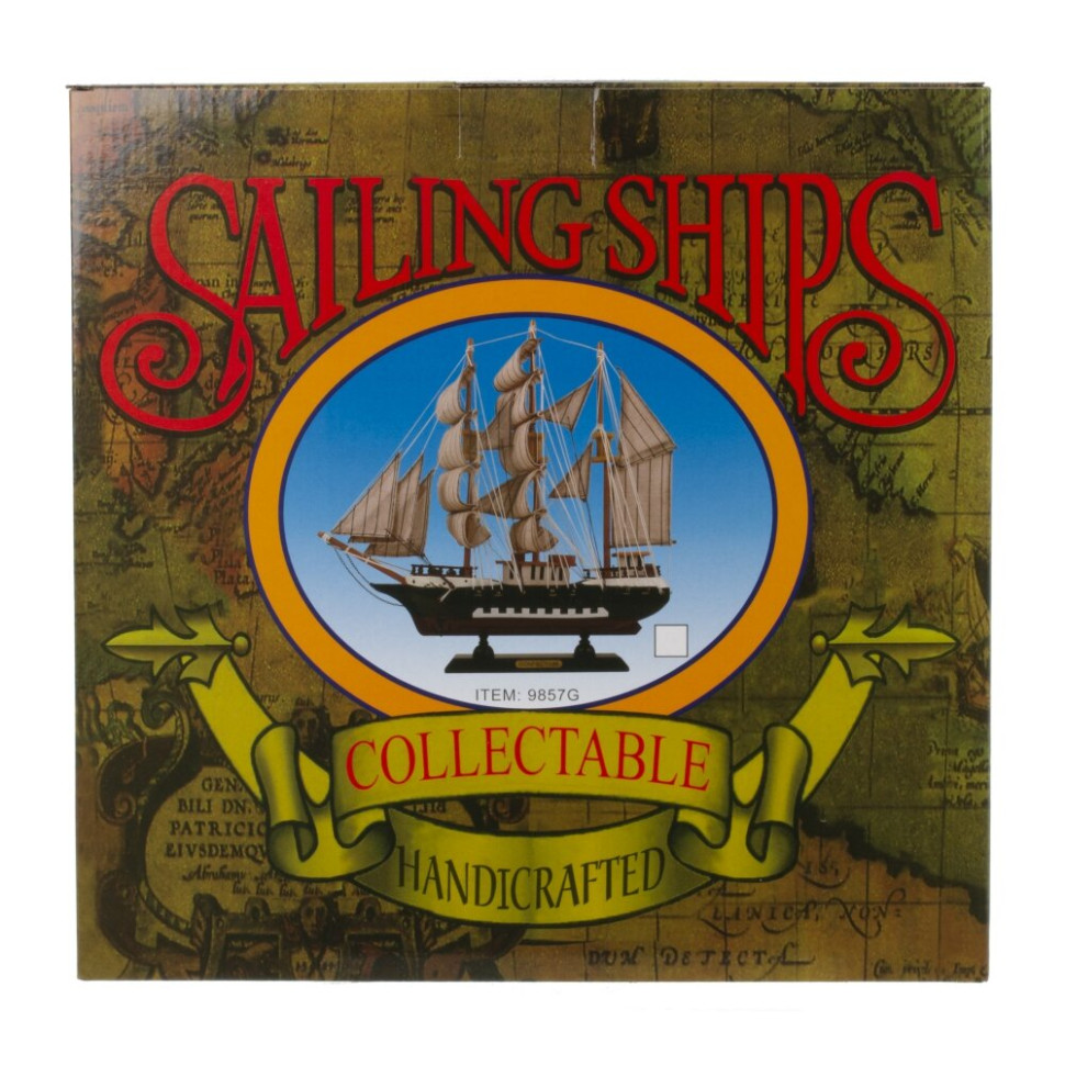 Изделие декоративное "Корабль", L32 W6 H32 см