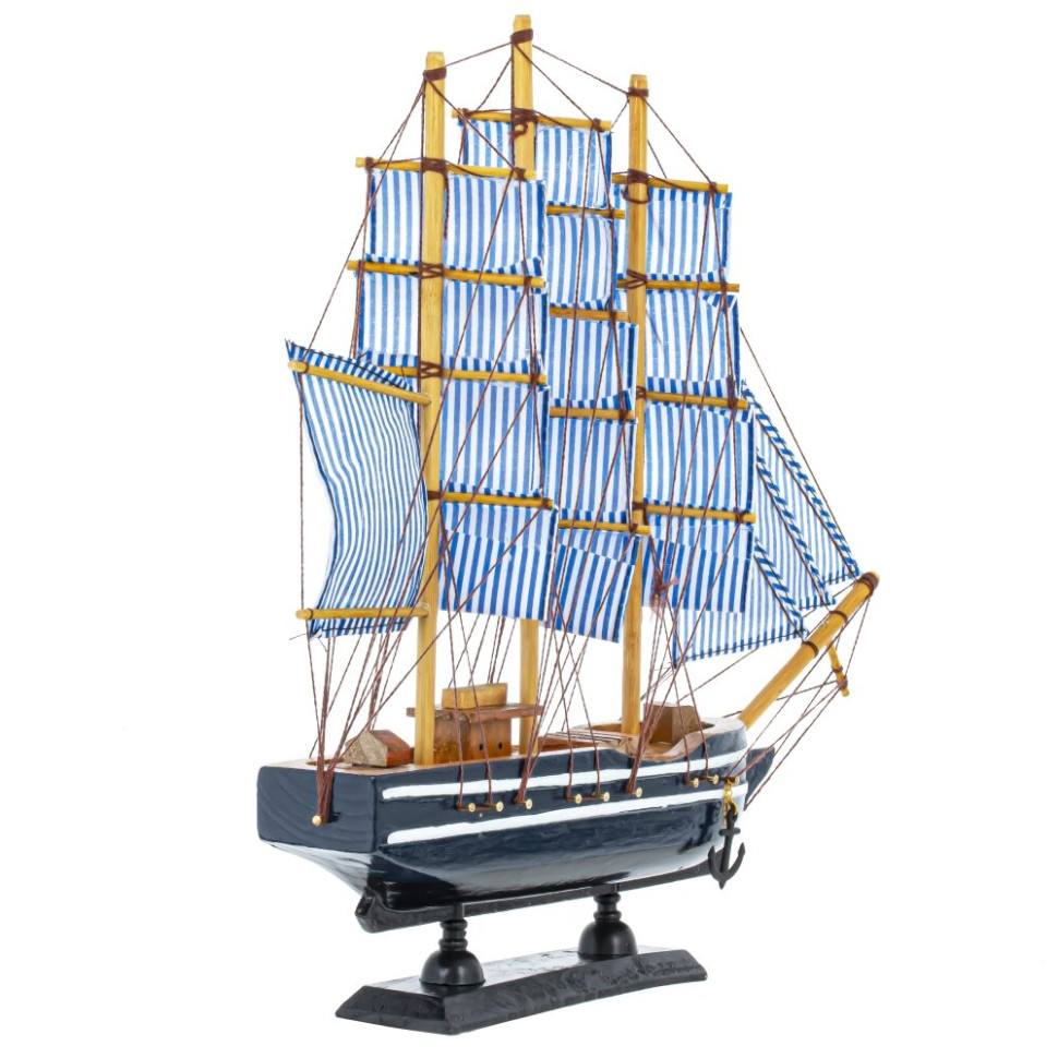 Изделие декоративное "Корабль", L32 W6 H32 см