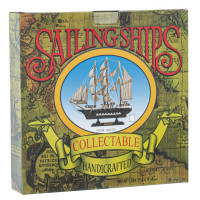 Изделие декоративное "Корабль", L32 W6 H32 см