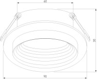 Точечный светильник Senso 25007/01 Elektrostandard