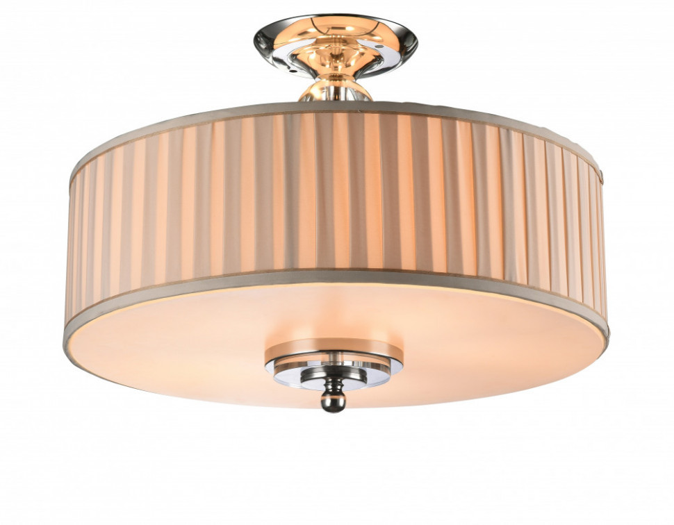 Потолочная люстра 3100 3105/PL бежевый плиссированный Newport