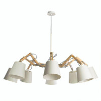 Подвесная люстра Arte Lamp Pinoccio A5700LM-8WH Подвесная люстра Arte Lamp Pinoccio A5700LM-8WH
