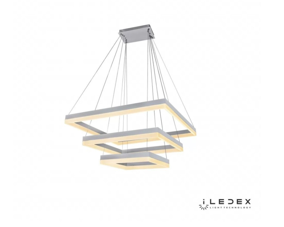 Подвесной светильник Twins D0319-3 (400x600x800) WH iLedex