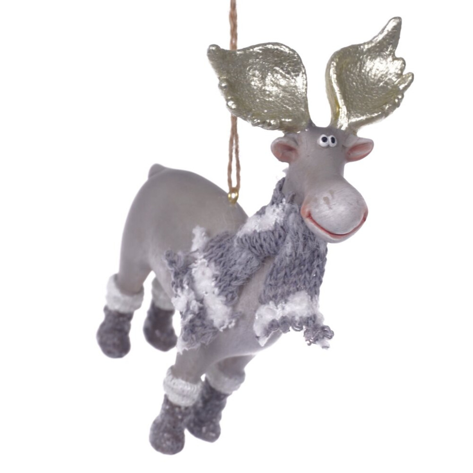 Фигурка декоративная подвесная "Олень", L8 W4,5 H13 см