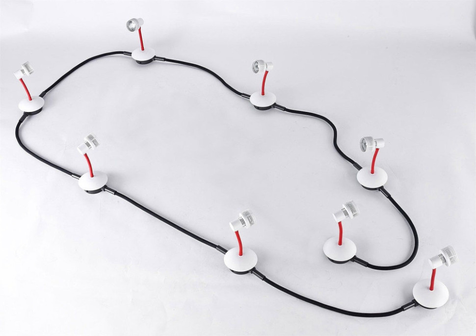 Трековая система в сборе Bay Shore LSP-9818-08 Lussole Loft