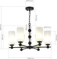 Подвесная люстра SL2003 SL2003.403.06 ST Luce