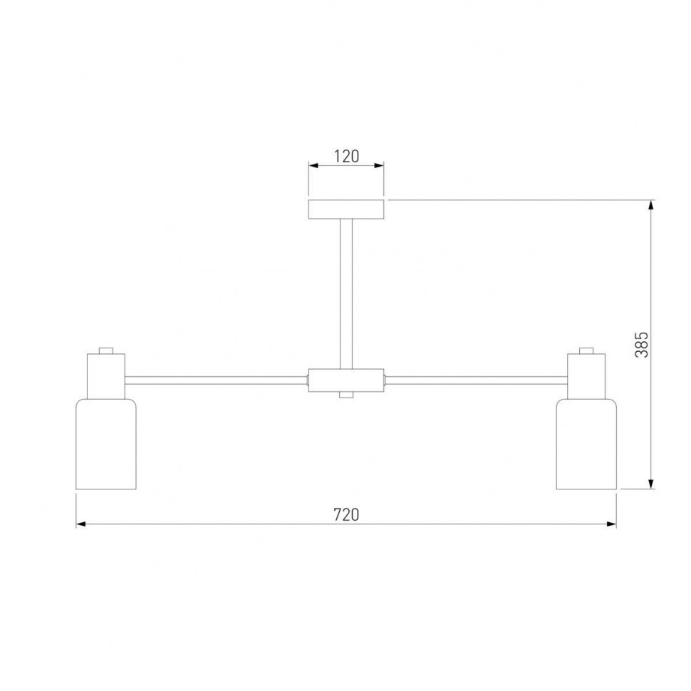 Потолочная люстра Eurosvet Vegga 70160/8 латунь