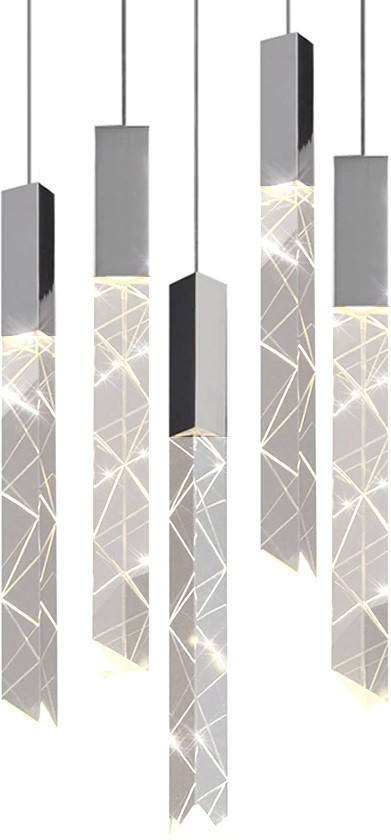 Подвесной светильник Trinity OM8201013-5 chrome DeLight Collection