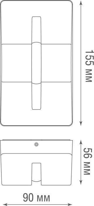 Архитектурная подсветка Cross DL20504N3DG Donolux