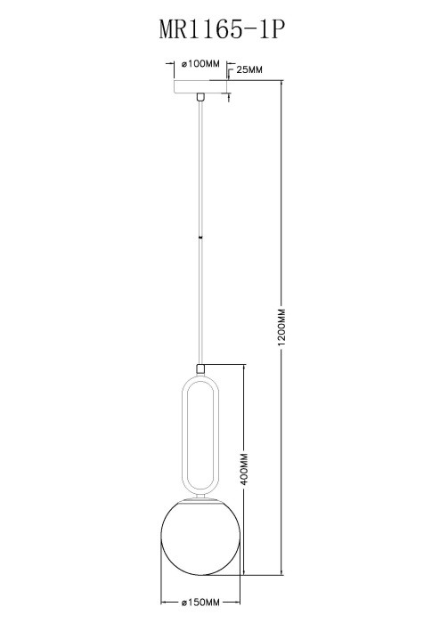 Подвесной светильник Pierre MR1165-1P MyFar