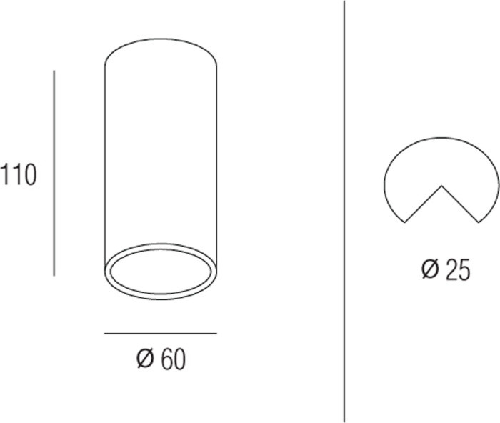 Точечный светильник Eva N1595-Chrom Donolux