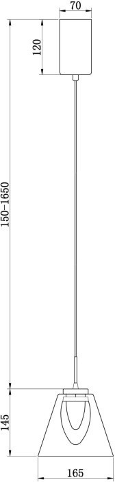 Подвесной светильник Fume FR5399PL-L4BS Freya