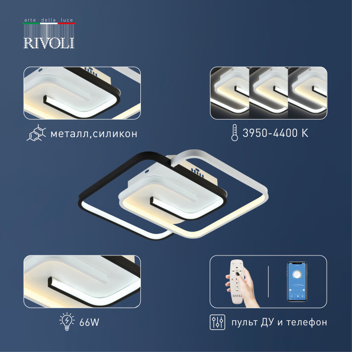 Потолочная люстра Jenny 6102-101 Rivoli