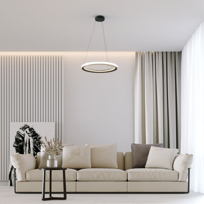 Подвесной светильник Parafe 40024/1 LED серый Eurosvet