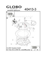 Настенно-потолочный светильник Ayana 40413-3 Globo Настенно-потолочный светильник Ayana 40413-3 Globo