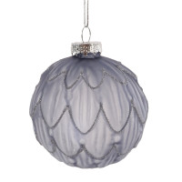 Украшение новогоднее "Шар", D 8 см, L8 W8 H10 см