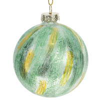 Украшение новогоднее "Шар", D 8 см, L8 W8 H10 см