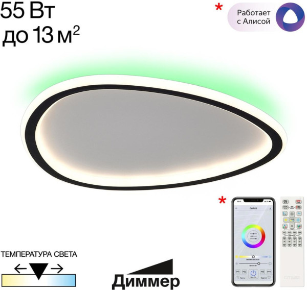 Потолочный светильник Тrio CL215B241E Citilux
