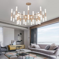 Потолочная люстра Bastone 351 золото / белый Bogate's