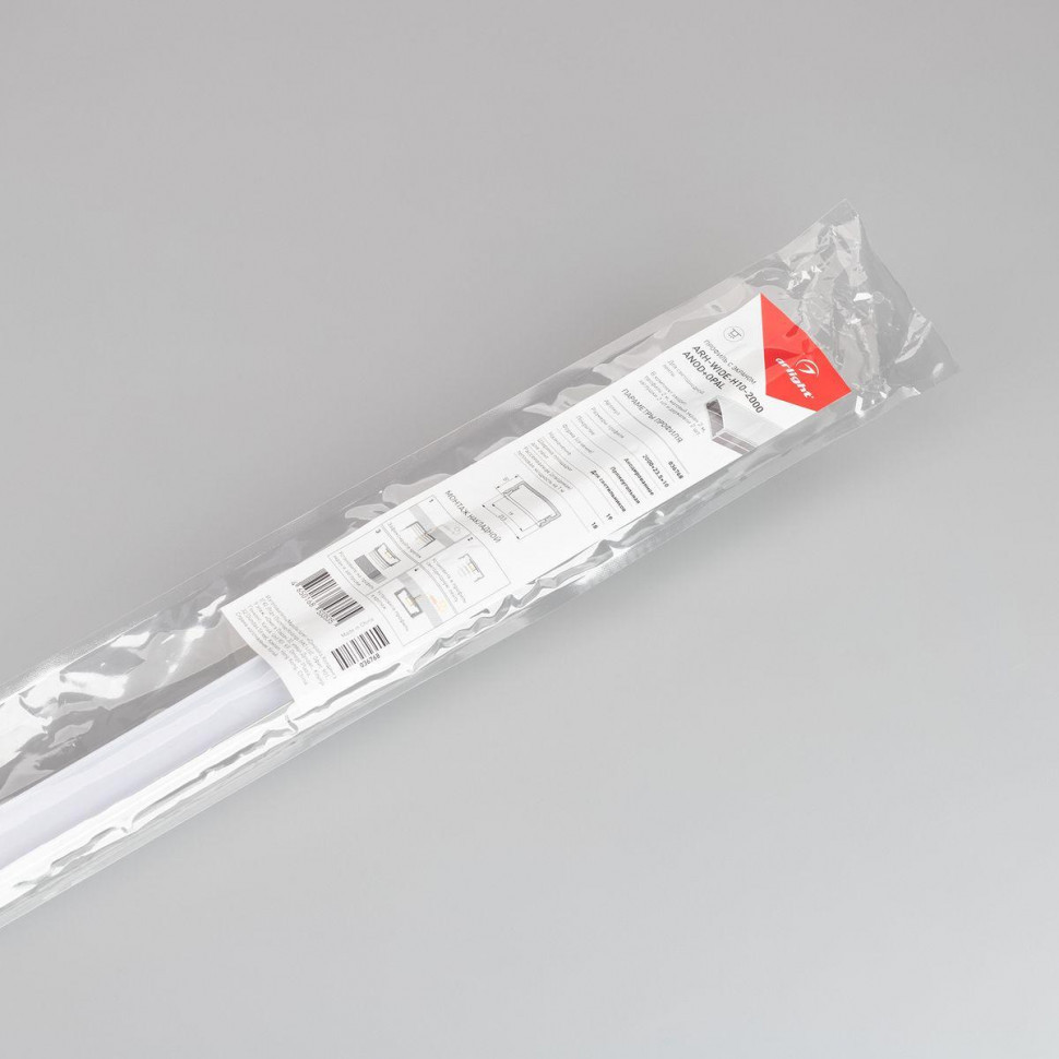 Профиль с рассеивателем Arlight ARH-Wide-H10-2000 Anod+Opal 036768