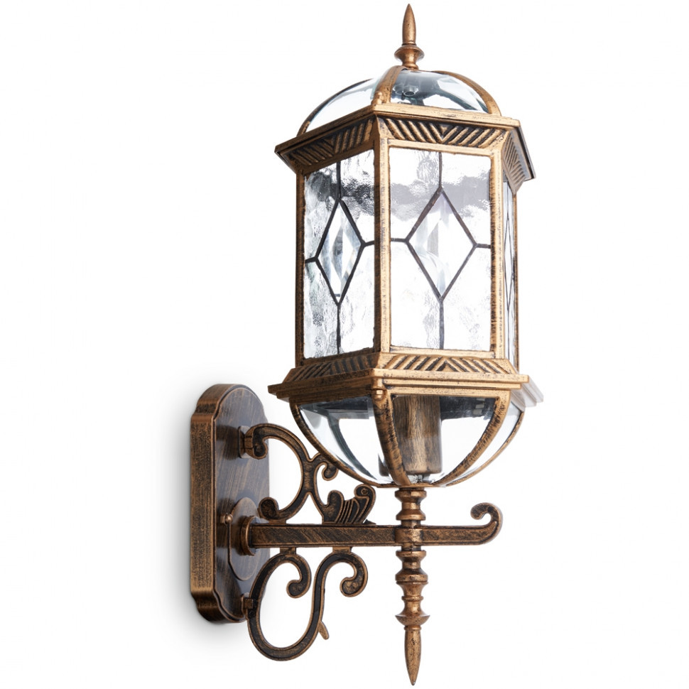 Настенный фонарь уличный Витраж 11334 Feron