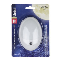 Ночник  DTL-317 Овал/White/Sensor Uniel