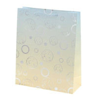 Пакет подарочный M (бумага 210г/м2, блок микс 12шт), L26 W10 H32 см, 4в.