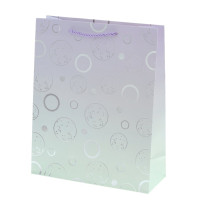 Пакет подарочный M (бумага 210г/м2, блок микс 12шт), L26 W10 H32 см, 4в.