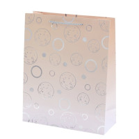 Пакет подарочный M (бумага 210г/м2, блок микс 12шт), L26 W10 H32 см, 4в.