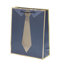 Пакет подарочный M (бумага 210г/м2, блок микс 12шт), L26 W10 H32 см, 4в.