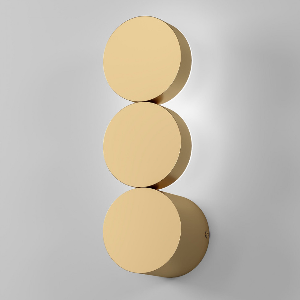 Настенный светильник Brioni 40130/LED золото Elektrostandard