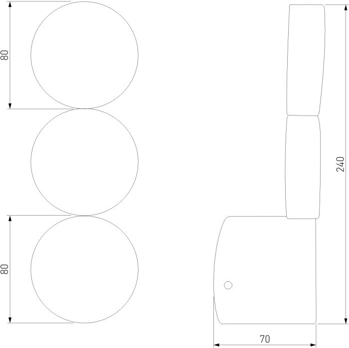 Настенный светильник Brioni 40130/LED золото Elektrostandard