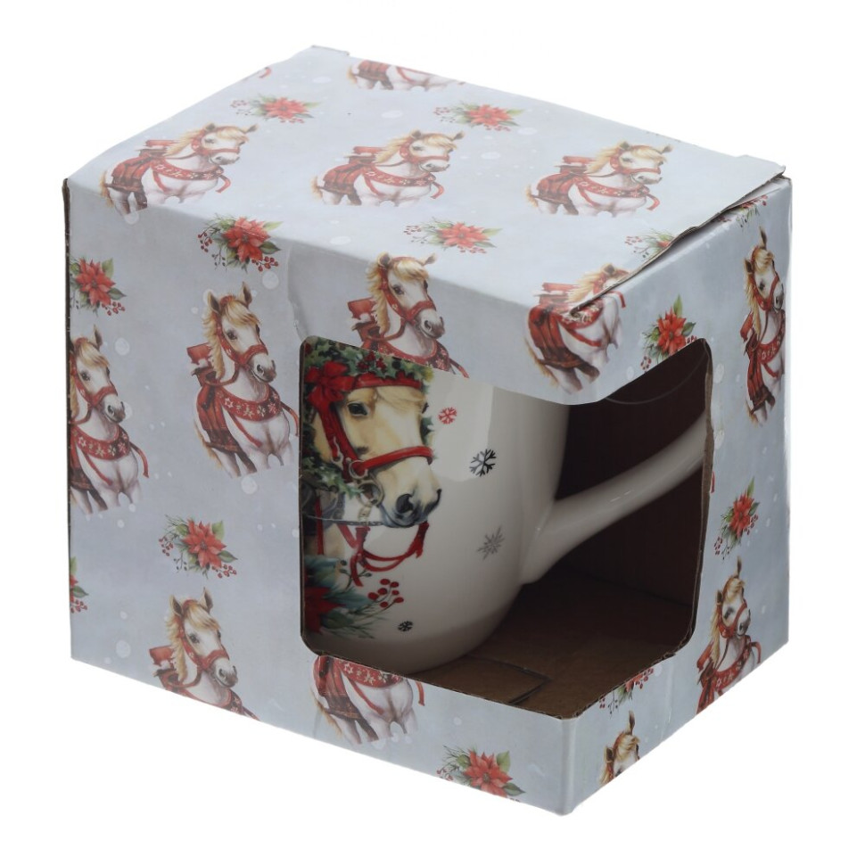 Кружка "Лошадь", 350 мл, L12 W8,5 H10 см