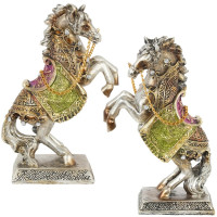 Фигурка декоративная "Лошадь, L13 W7 H19 см, 2в.