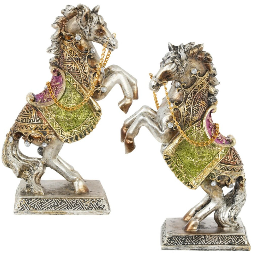 Фигурка декоративная "Лошадь, L13 W7 H19 см, 2в.