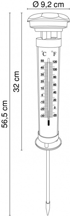 Наземный светильник Solar 33275 Globo