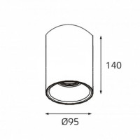 Точечный светильник Mg-31 3160 black/gold Italline